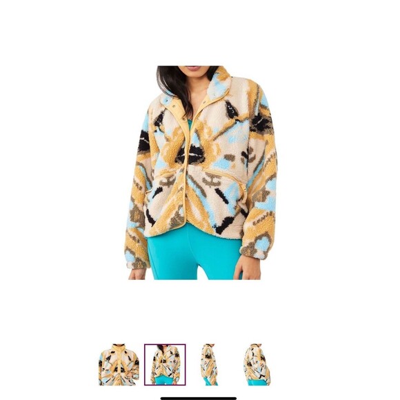 Free People size XS ex small V5714 Meadow Combo Rocky Ridge Jacket - Picture 1 of 8